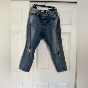 Jessica Simpson Blue Boyfriend Jeans